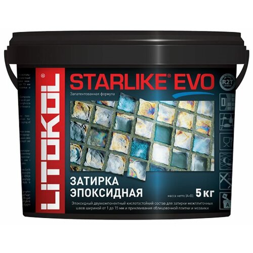 Эпоксидный состав для укладки и затирки мозаики LITOKOL STARLIKE EVO S.125 GRIGIO CEMENTO