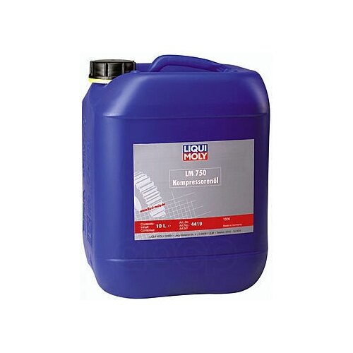 фото Компрессорное масло lm 750 kompressorenoil 40 (синтетика) (10l) liqui moly арт. 4419