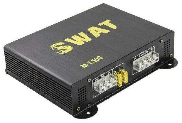 Усилитель автомобильный Swat M-1.500 одноканальный