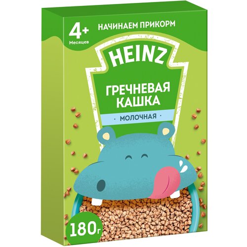 HEINZ Кашка Я пробую Гречневая с Молоком {c 4 мес} {пауч} 180г