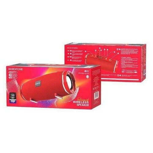 Портативная акустика BR3 Bluetooth Borofone красная 135800₽