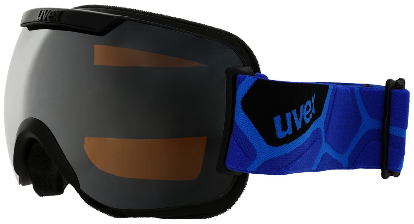 Очки горнолыжные UVEX 2022-23 Downhill 2000 LM S3 Black/Blue