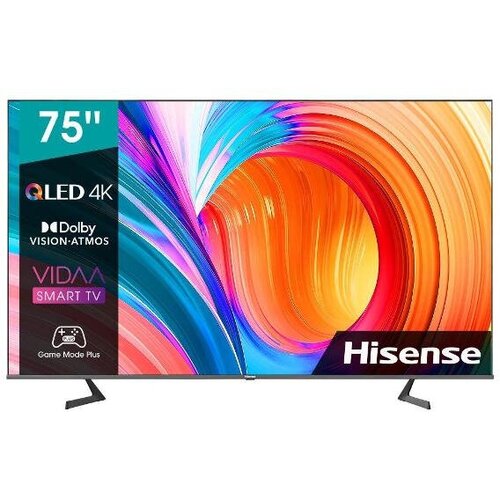 Телевизор QLED Hisense 75 75A7GQ черный 4K Ultra HD 120Hz DVB-T DVB-T2 DVB-C DVB-S DVB-S2 WiFi Smart TV 11361500₽