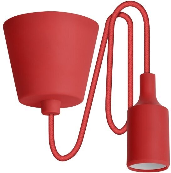 Подвесной светильник REV E27 1м пластик красный 24644 2 - фотография № 4