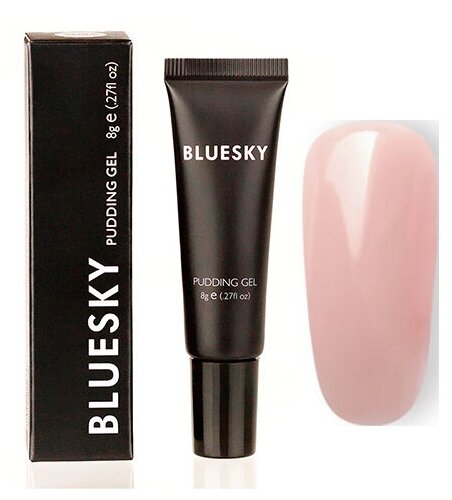 Bluesky, Pudding polygel - полигель камуфлирующий Pink (розовый), 8 мл