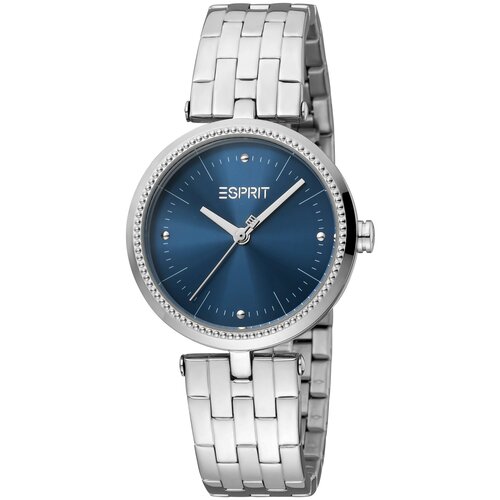 фото Наручные часы esprit часы наручные женские esprit es1l296m0075, кварцевые, 32 мм, серебряный