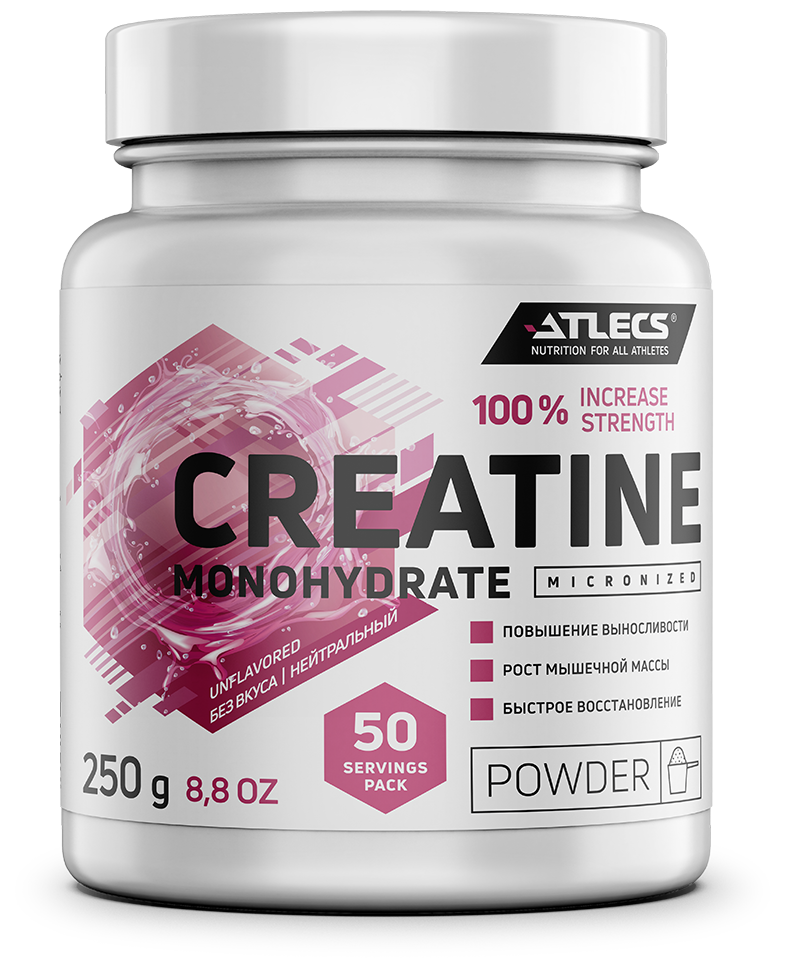 Atlecs Creatine Monohydrate, 250 гр. (250 гр.)