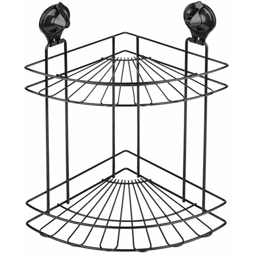 Полка 2-ая угловая на присоске (Air-lock) BI-3107A2 SAKURA
