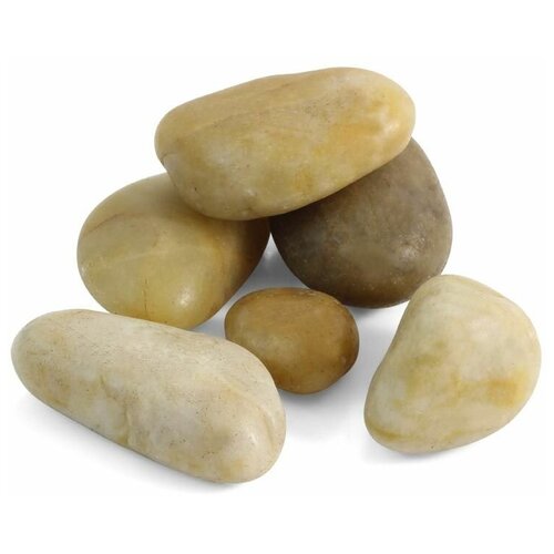 Галька Laguna желтая S/YB, 1кг, 50-80мм