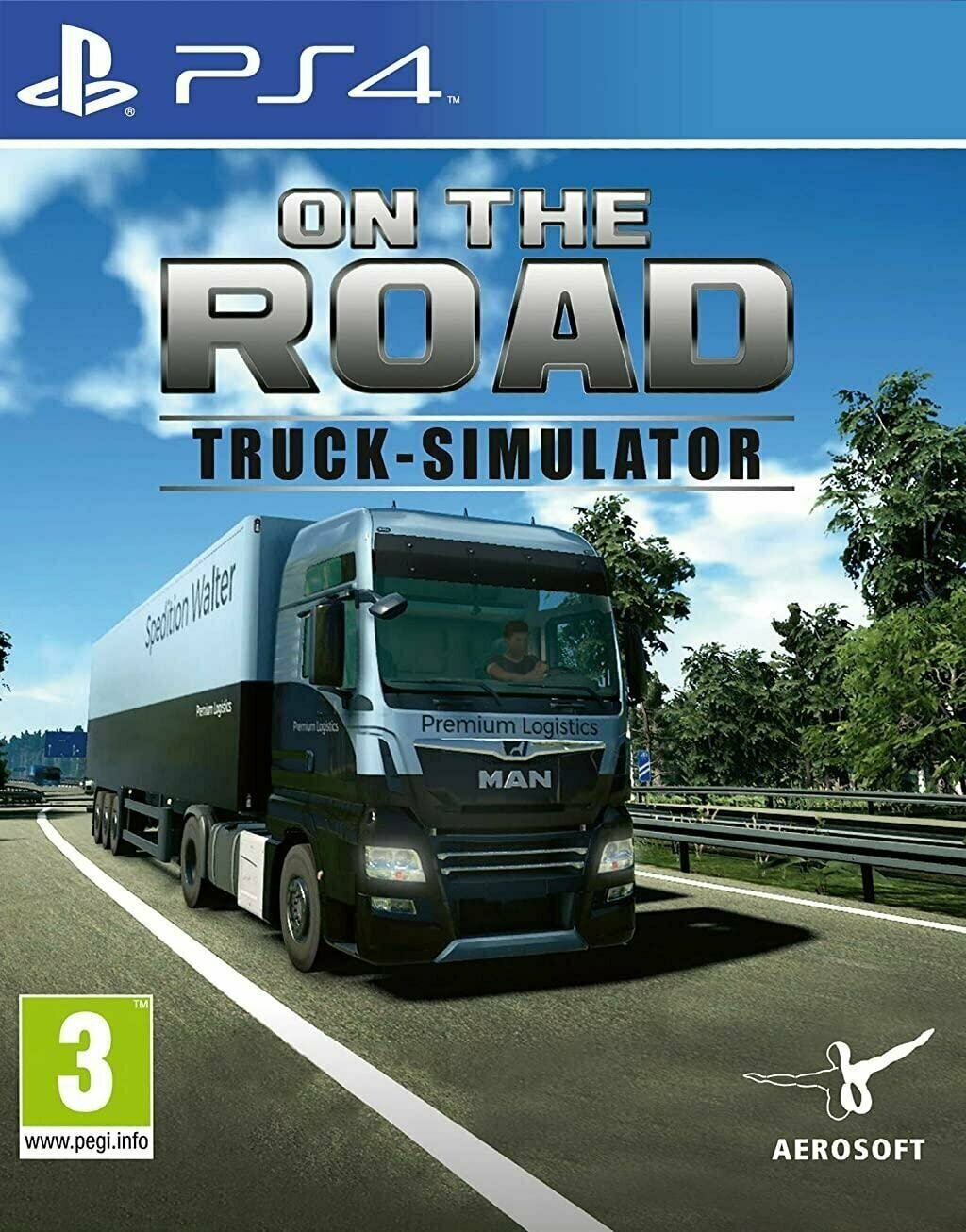 On The Road Truck Simulator (PS4) английский язык