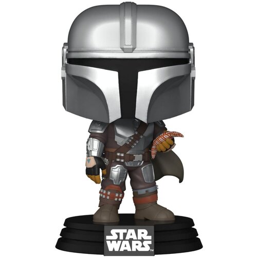 Фигурка Funko POP! Bobble Star Wars Book of Boba Fett Mandalorian w/pouch (585) 68654 фигурка funko pop star wars book of boba fett – grogu with armor bobble head 9 5 см