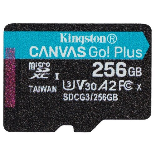 Карта памяти Kingston Canvas Go! Plus microSDXC UHS-I Cl10, SDCG3/256GBSP