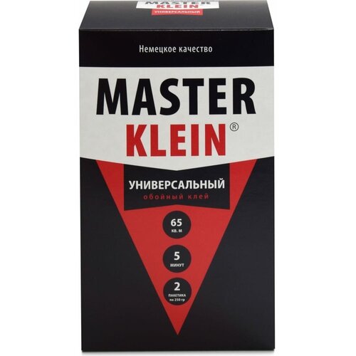 Клей обойный Master Klein универсальный 500гр (16-20рулонов, 100м2) жест. пачка