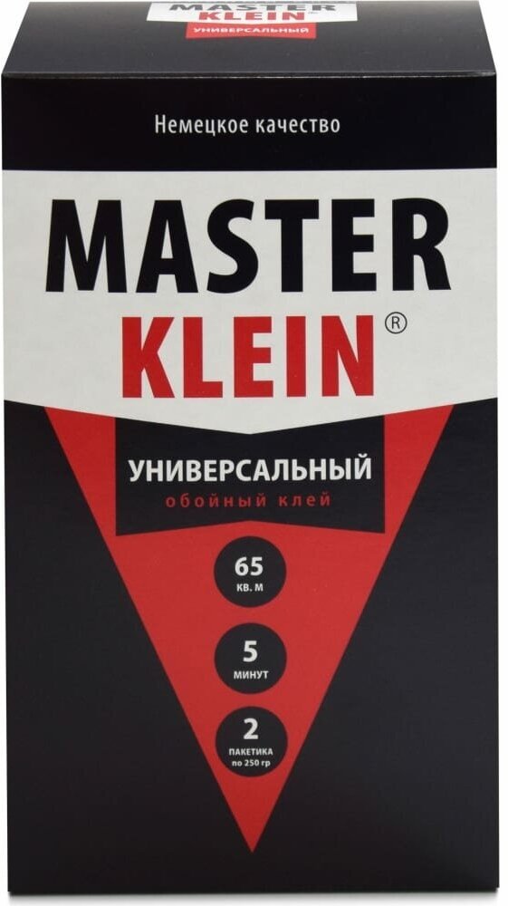 Клей обойный "Master Klein" универсальный 500гр (16-20рулонов, 100м2) жест.пачка