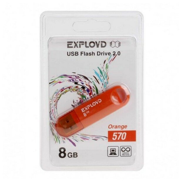 Накопитель USB 2.0 64GB Exployd - фото №7