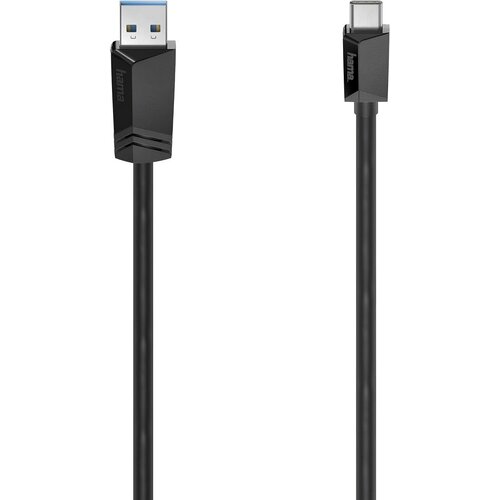 Кабель Hama H-200657 00200657 ver3.2 USB Type-C USB A(m) 1м черный 