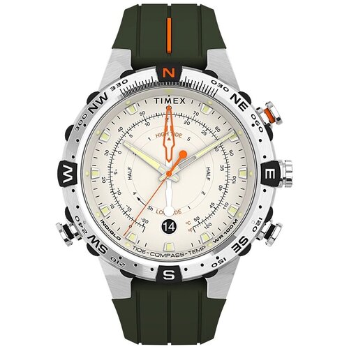 Наручные часы TIMEX Expedition, зеленый, белый