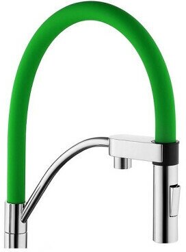 Смеситель Lemark Comfort LM3074C-Green для кухни с подключением к фильтру с питьевой водой - фотография № 3