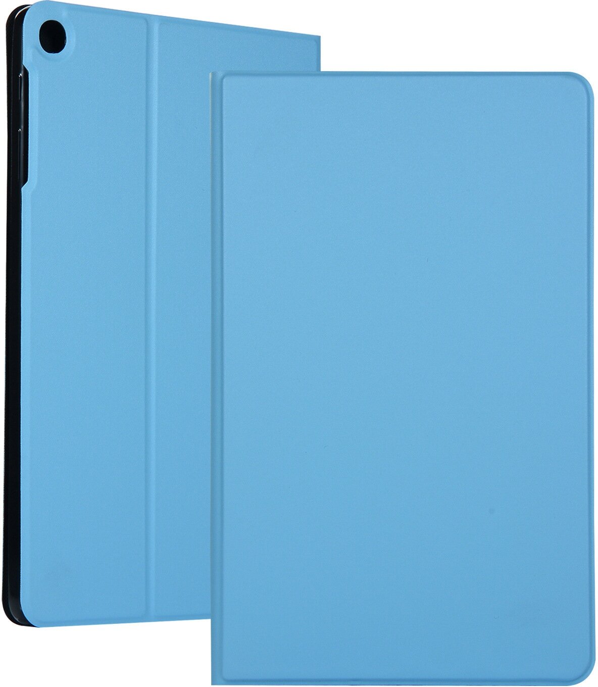 Чехол для планшета Huawei MatePad SE 10.4 дюйма (AGS5-W09/L09), кожаный, трансформируется в подставку (голубой)