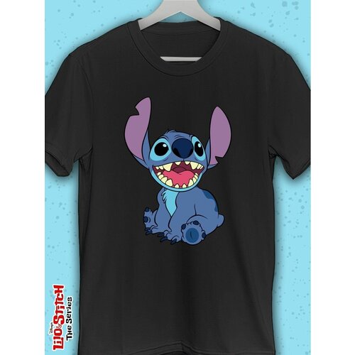 фото Футболка hilari, размер 50, белый, черный