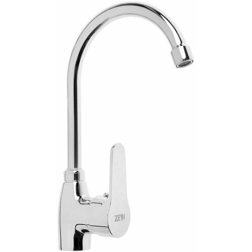 Смеситель для кухни раковины воды Z2659 однорычажный картридж керамика 40 мм латунь хром 4868₽