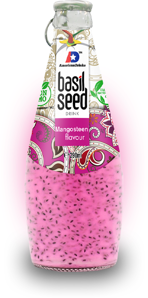 Напиток б/а Basil Seed Тропический Мангустин 290 мл - фотография № 3
