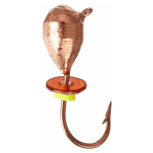 Мормышка капля 3 гальваника 5 шт 449₽