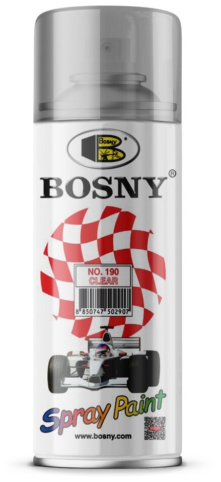 Лак Bosny №190 520 мл 0.3 кг