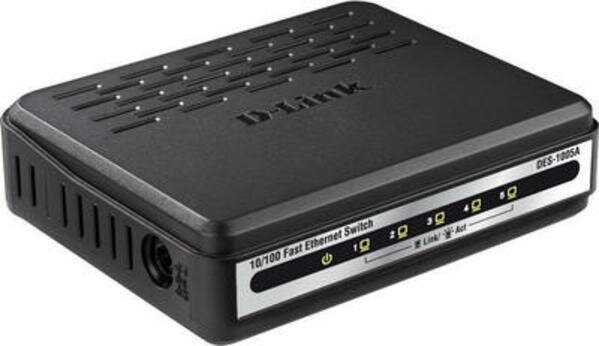 Коммутатор D-LINK DES-1005C/B1A 5PORT10/100M TX .