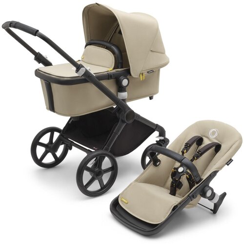 Коляска 2 в 1 Bugaboo Fox Cub Black/Desert Beige