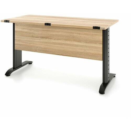 Компьютерный стол, Письменный стол Альфа Классика ЛДСП (Тип 2) с пропусками для проводов