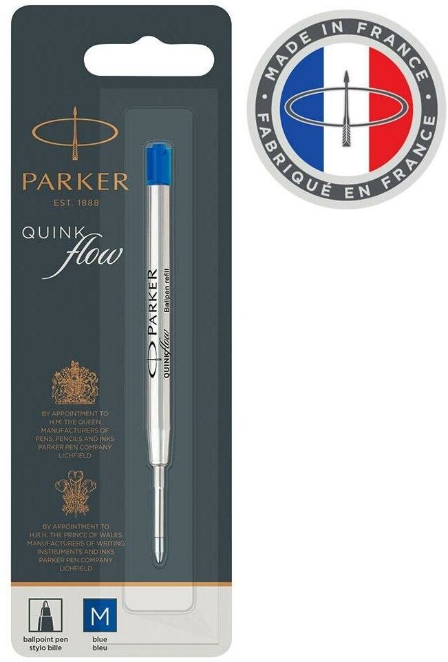 Стержень шариковый Parker QuinkFlow BP Z08 (1950370) M 1мм красные чернила - фото №9