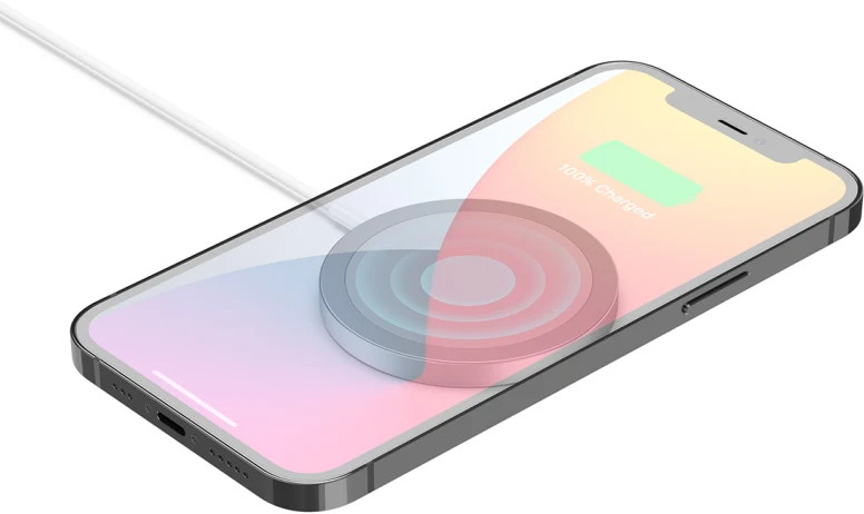 фото Магнитное зарядное устройство Магсейф для iPhone 15 Pro Max, 15 Pro, 15 / 14 Pro Max, 14 Pro, 14 / 13 Pro Max, 13 Pro, 13 / 12 Pro Max, 12 Pro, 12 / MagSafe