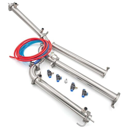 Ректификационная колонна для самогонного аппарата с отбором по пару на 2 дюйма расширенная комплектация 2679000₽