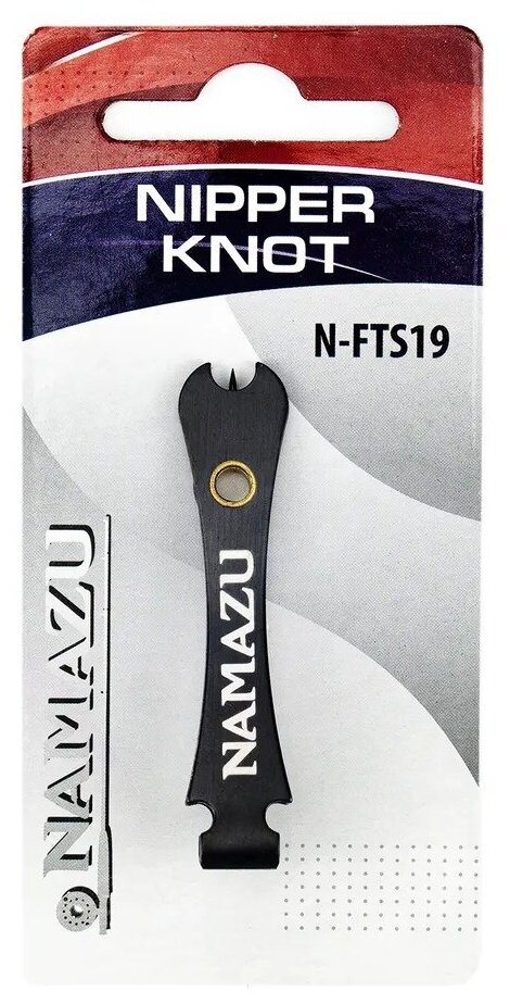 Кусачки ножницы рыболовные с узловязом Namazu Nipper Knot L-66