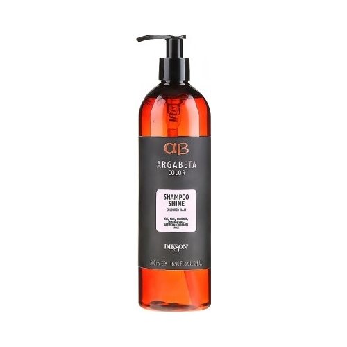 Dikson Argabeta Shine Shampoo Шампунь для окрашенных волос, 500 мл. dikson argabeta color shine маска для окрашенных волос 500 мл банка