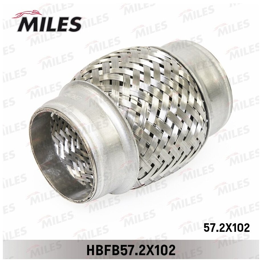 Гофра глушителя MILES HBFB57.2X102