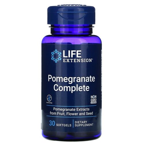 Капсулы Life Extension Pomegranate Complete, 100 г, 30 шт.