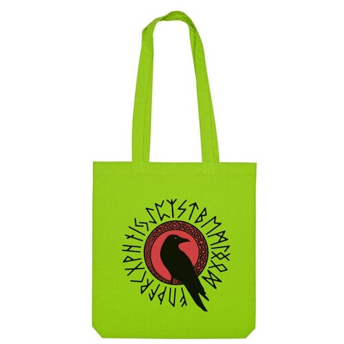 фото Сумка шоппер us basic, зеленый