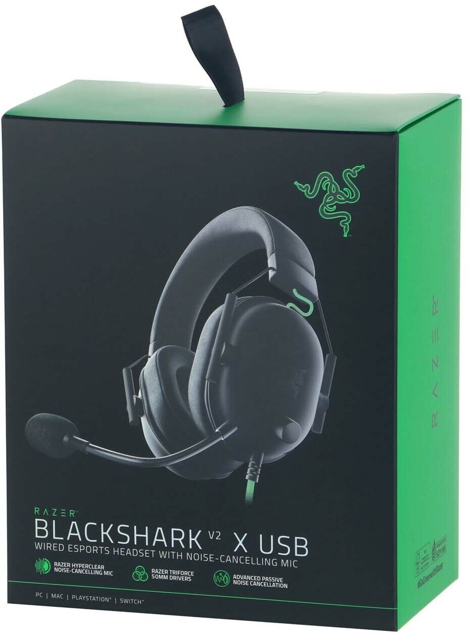 Гарнитура Razer RZ04-04570100-R3M1 2.0, для PS5, Xbox Series X|S, охватывающие, 12 Гц - 28000 Гц, 32Ω, проводной, кабель - 2 м - фото №11