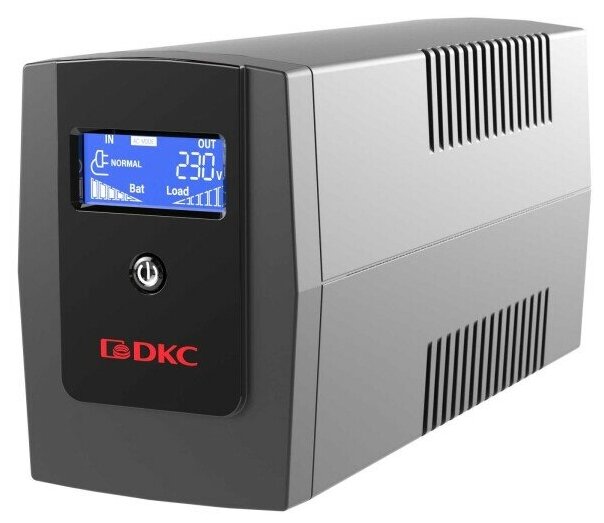 Источник бесперебойного питания line-interactive Info LCD 800 Ва 5 мин tower IEC () DKC INFOLCD800I (1 шт.)