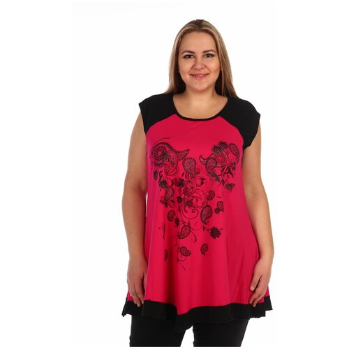 Туника женская трикотажная больших размеров