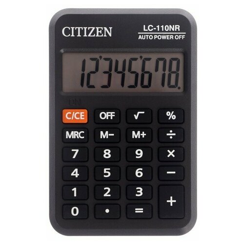 Citizen Калькулятор карманный 8 разрядный