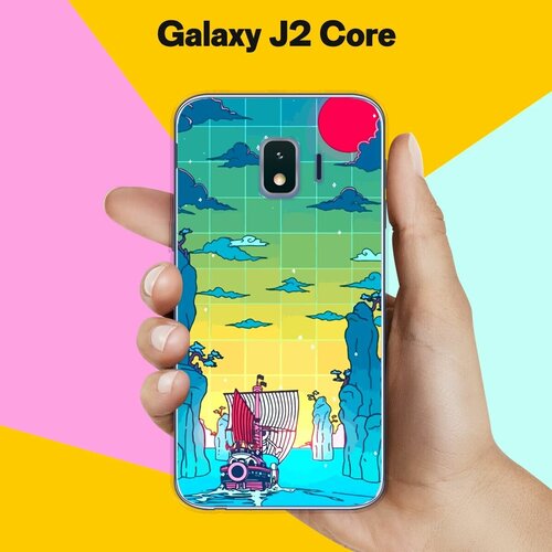 Силиконовый чехол на Samsung Galaxy J2 Core Пейзаж 30 / для Самсунг Галакси Джей 2 Кор матовый чехол musical unicorn для samsung galaxy j2 core самсунг джей 2 кор с 3d эффектом розовый