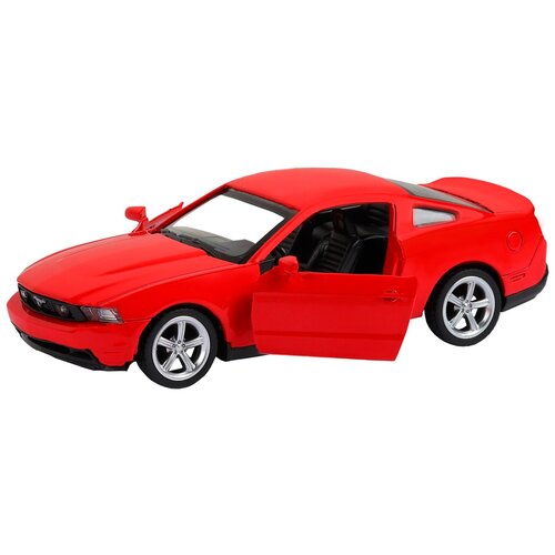 Легковой автомобиль Автопанорама Ford Mustang GT (J12276/JB1200129) 1:43, 11.5 см, красный легковой автомобиль автопанорама ford mustang gt j12276 jb1200129 1 43 11 5 см красный