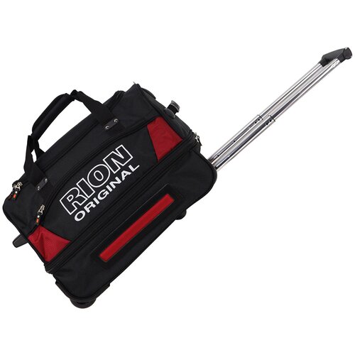 фото Сумка дорожная rion+ 143blk, 40 л, 30х48х29 см, ручная кладь, черный