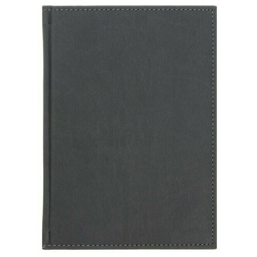 Ежедневник недатированный А5, 160 листов «Вивелла», обложка искусственная кожа, серый