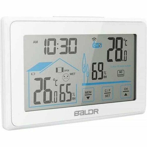 Беспроводная метеостанция BALDR B0340ST2H2-WHITE 454300₽