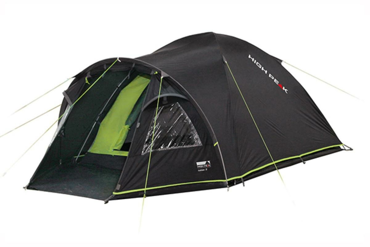 Палатка High Peak Talos 4 тёмно-серыйзелёный, 320х240х130см, 11510