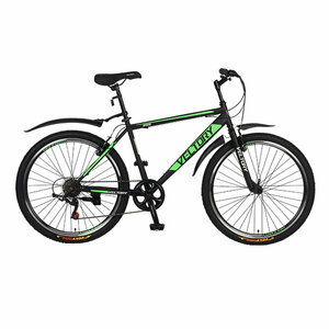Велосипед горный VELTORY 26V-205 / черный /26 колесо / 18 рама (на рост 160-180см)